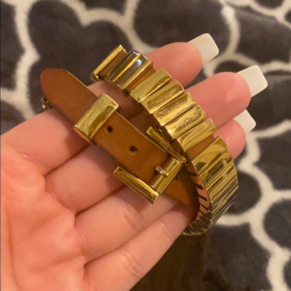 Michael Kors Leather wrap bracelet